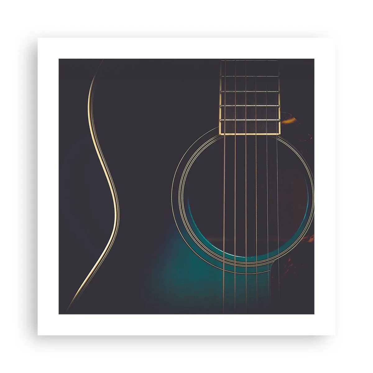 Poster - A Moment Before It Sounds - 50x50 cm