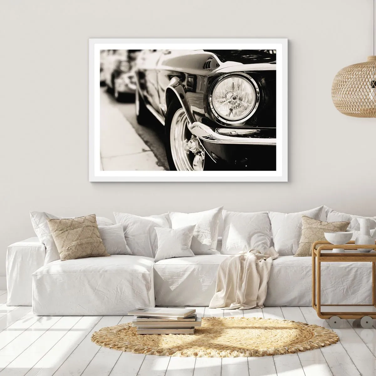 Poster in white frmae - Lasting Shine - 70x50 cm