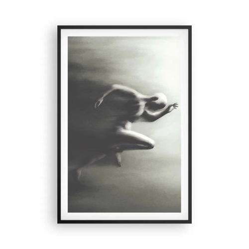 Poster in black frame - Unstoppable - 61x91 cm