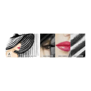 Photo Wallpaper Sample Premium Sand - Where Can I Find You? - Woman, Woman's Face, Portrait of a Woman - 100x30 cm