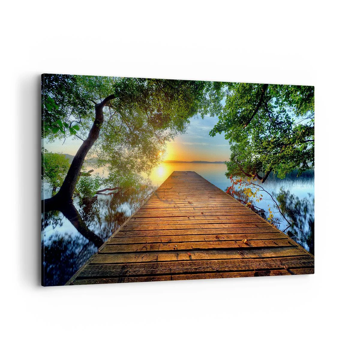 Canvas picture - Don't Hurry, Sit Down - 120x80 cm