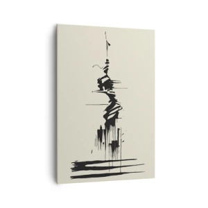 Canvas picture - Hasty Abstract - 70x100 cm