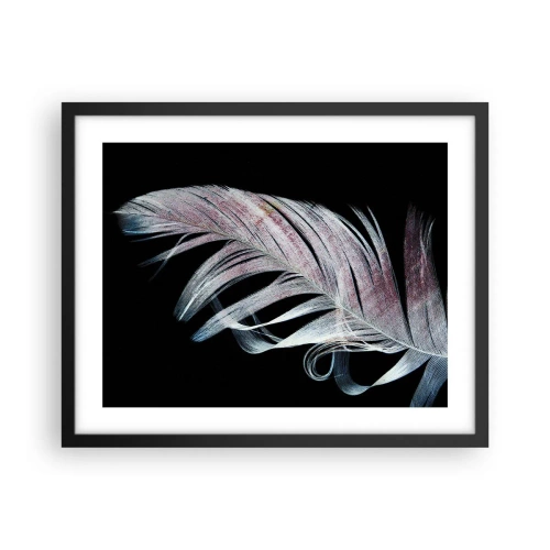 Poster in black frame - Think about Touch - 50x40 cm