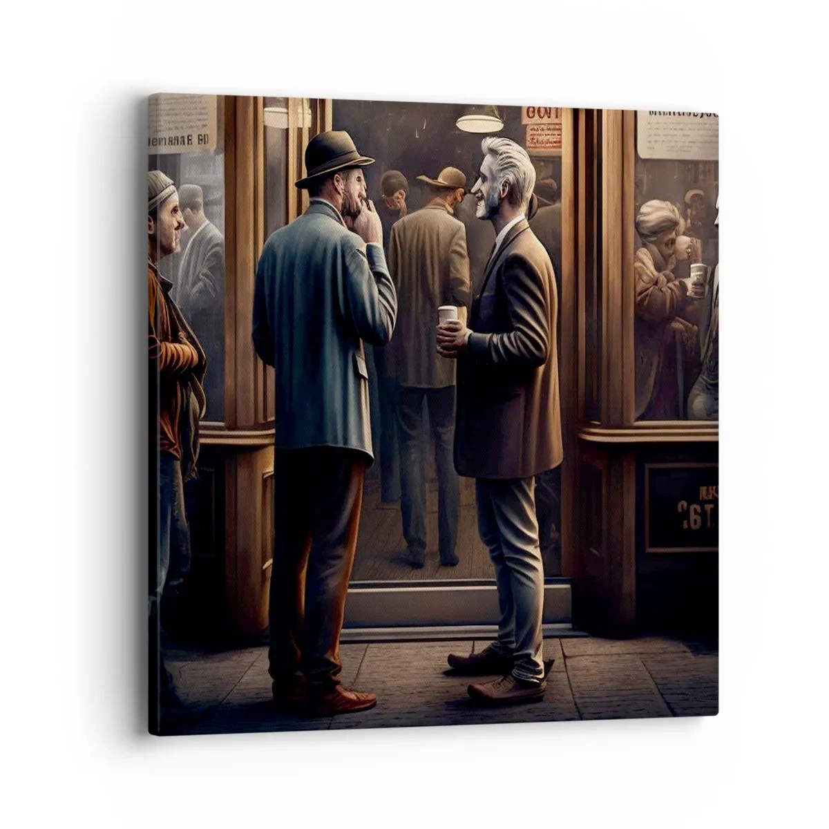 Canvas picture - Good Time of the Day - 40x40 cm