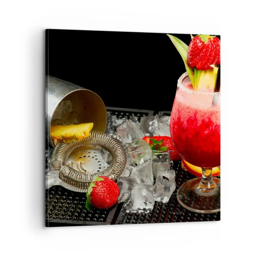 Canvas picture - Coctail of Flavours - 60x60 cm
