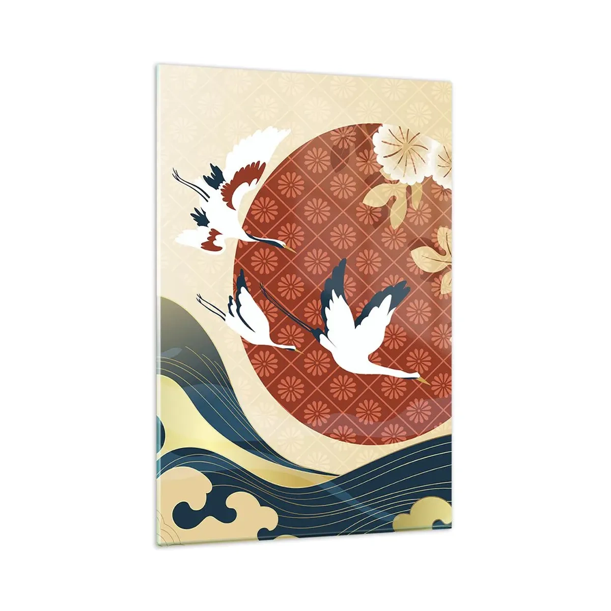 Glass picture - Japanese Tale - 80x120 cm