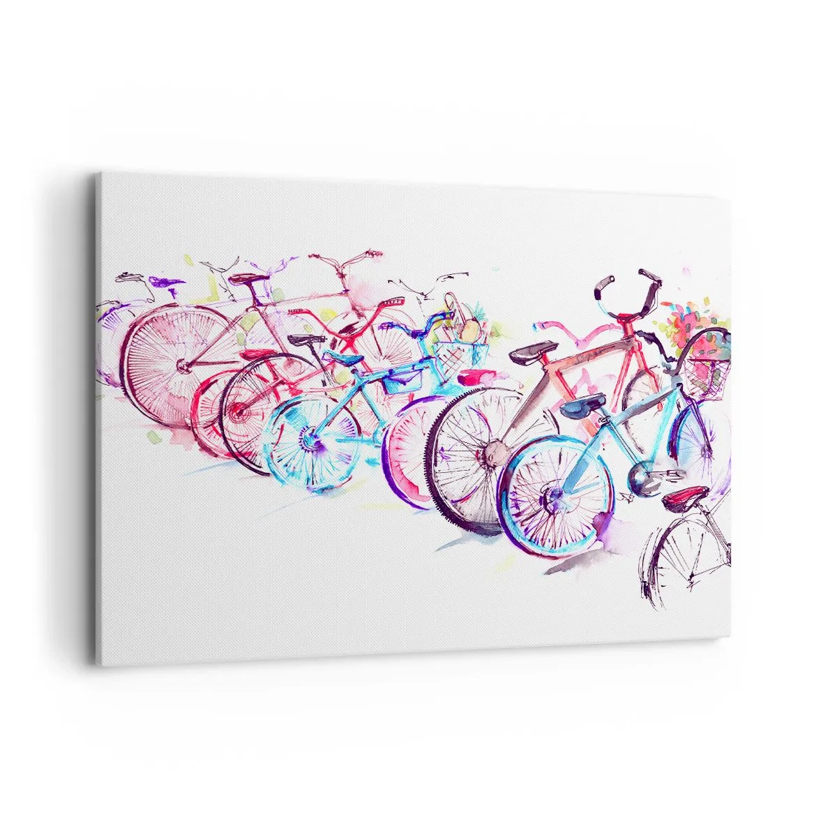 Canvas picture - Anti-moto Club Reunion - 100x70 cm