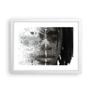 Poster in white frmae - Dsicover Primordial Spirit - 40x30 cm