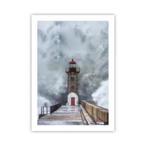Poster - Roar of Waters, Whirr of the Wind - 50x70 cm