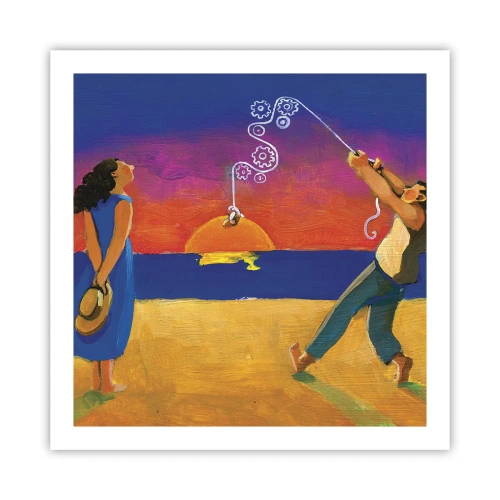 Poster - More than a Star from the Sky - 60x60 cm