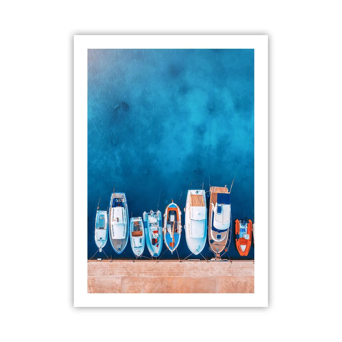 Poster - In One Row - 50x70 cm