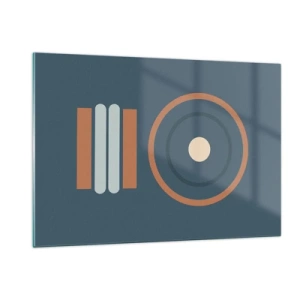 Glass picture - The Matter of Things - 120x80 cm