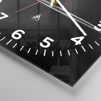 Clock face with numbers