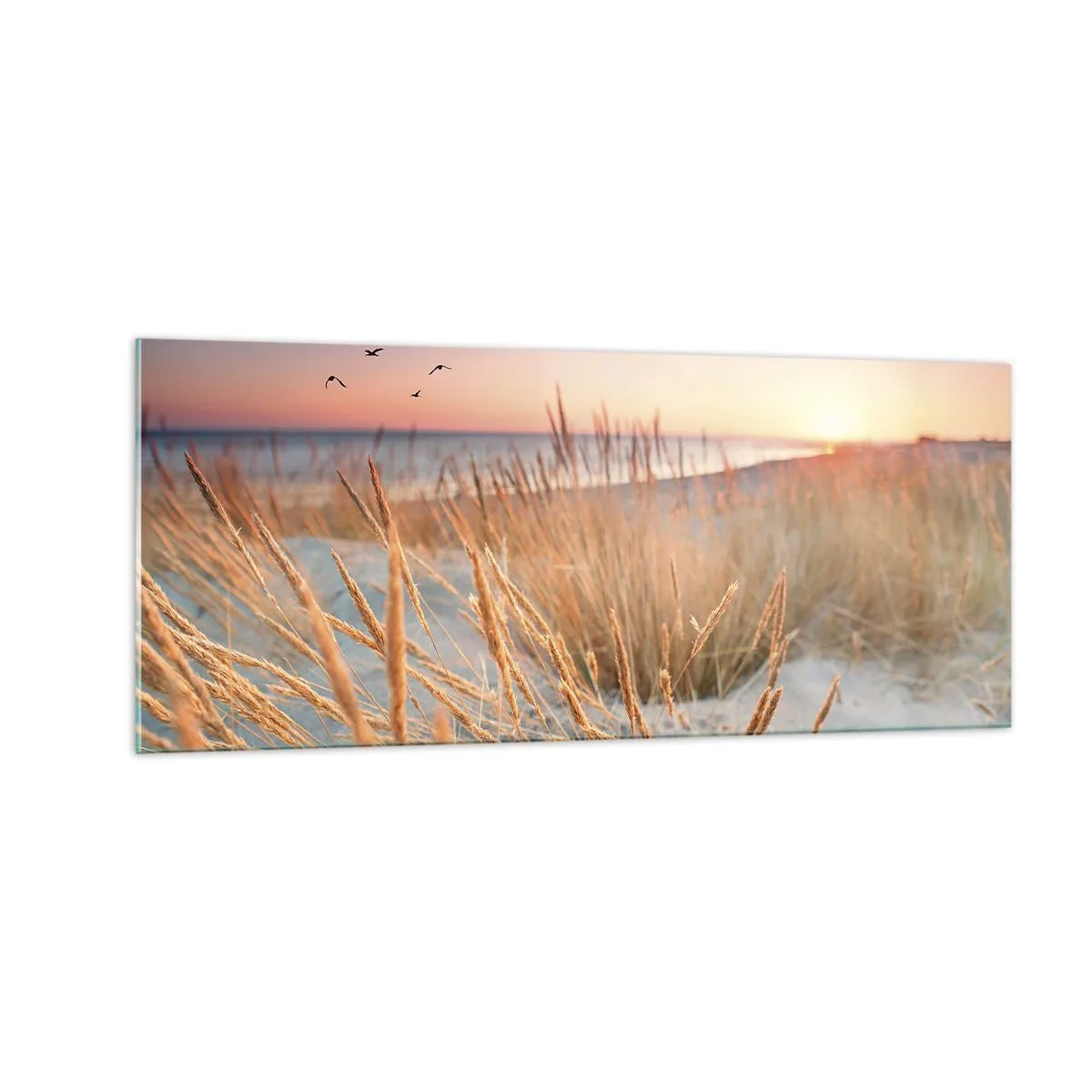 Glass picture - Baltic Lullaby - 100x40 cm