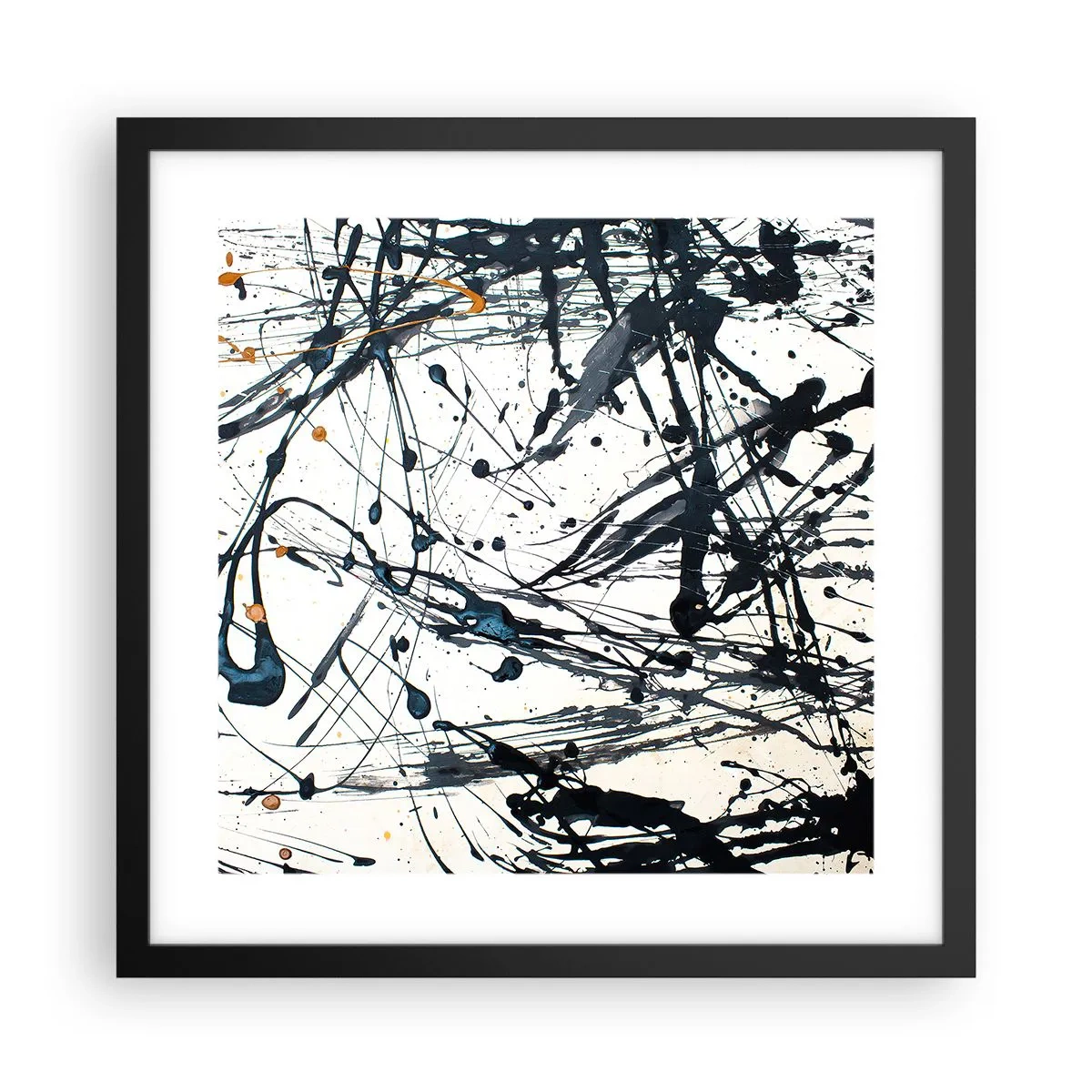 Poster in black frame - With or Without Meaning? - 40x40 cm