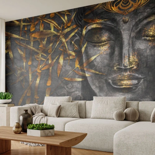 Photo Wallpaper Premium Canvas - Feel the Peace - Buddha, Culture, Asia - 200x140 cm
