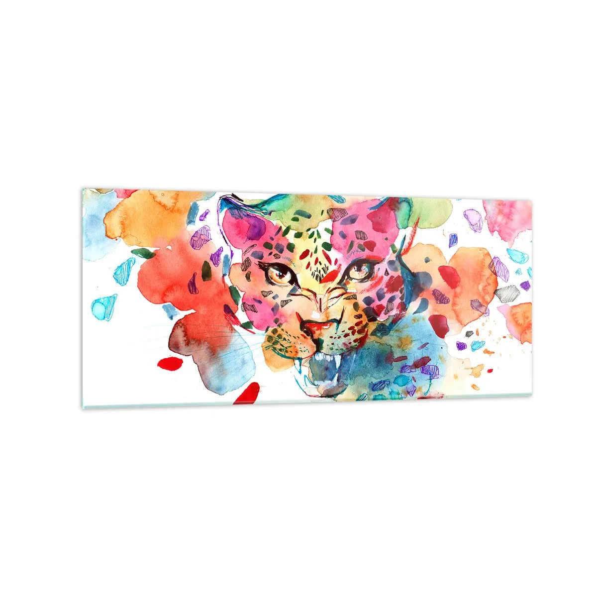 Glass picture - Beauty and the Beast - 120x50 cm