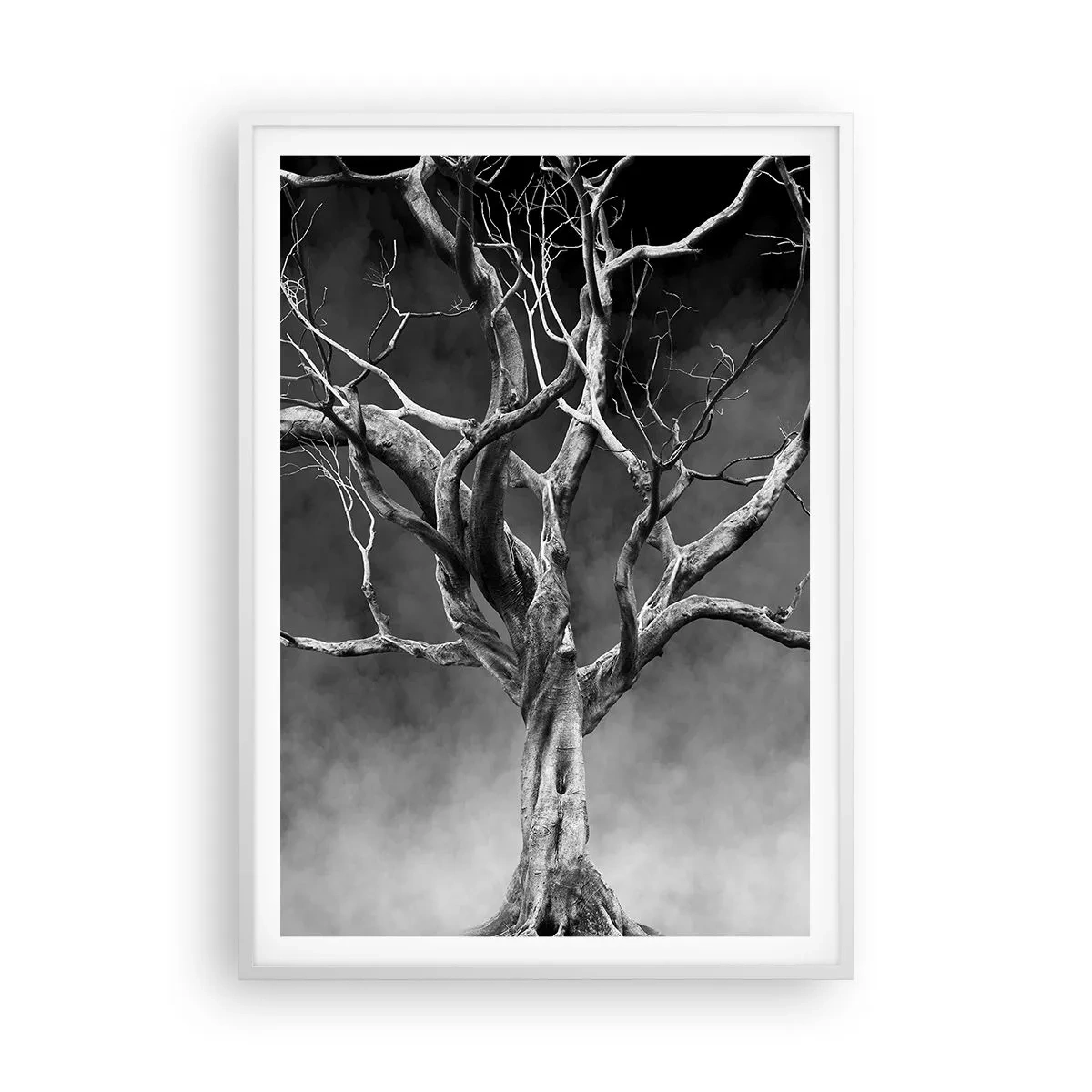 Poster in white frmae - Primordial and Sacred - 70x100 cm