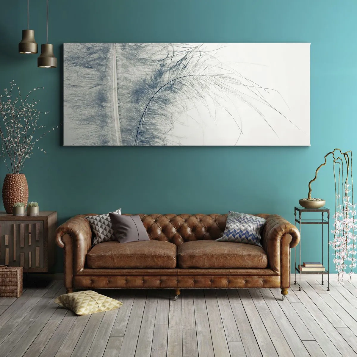 Canvas picture - Whisper of Nature - 100x40 cm