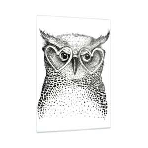 Glass picture - Wise And With Love - 50x70 cm