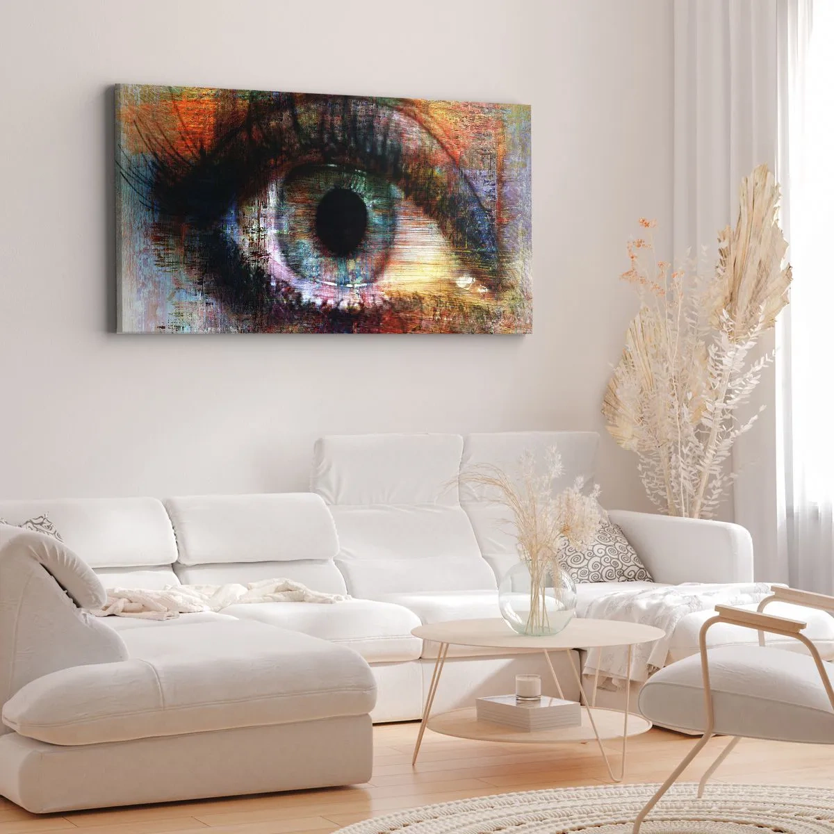 Canvas picture - You Can See Inside the Soul - 140x50 cm
