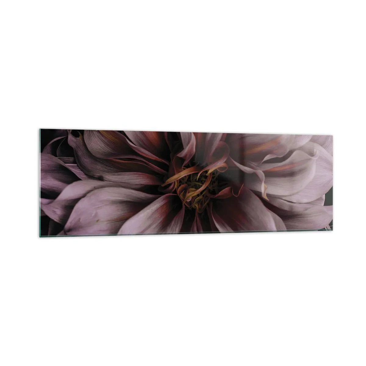 Glass picture - Flowery Heart - 160x50 cm