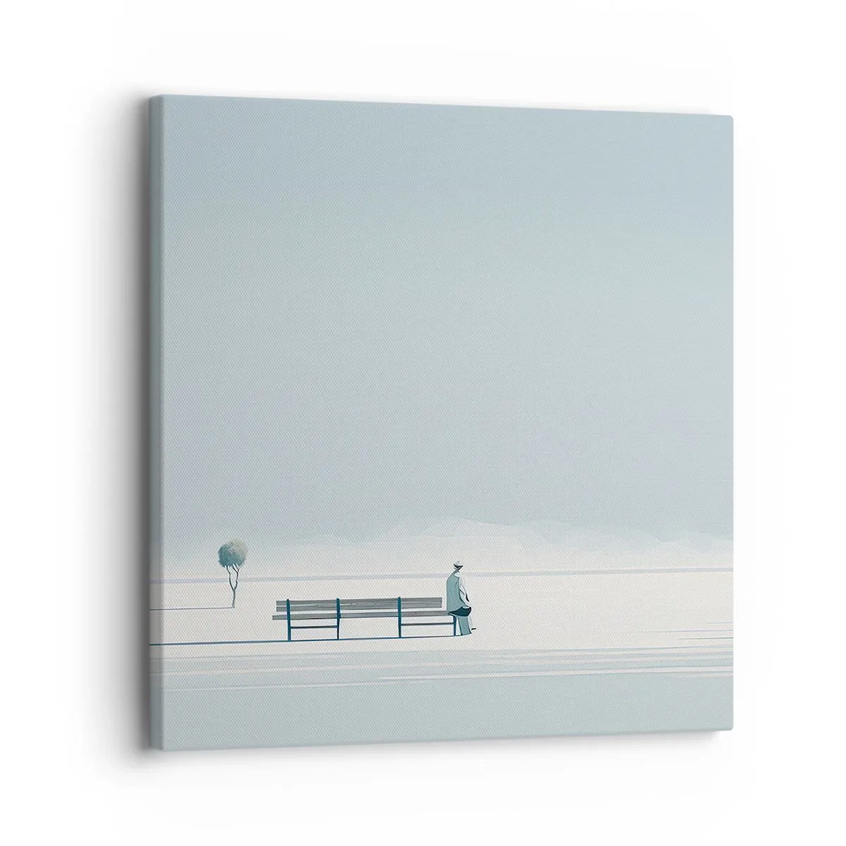 Canvas picture - Yes, I Am Waiting - 30x30 cm