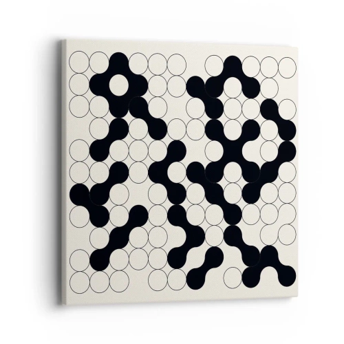 Canvas picture - Chinese Play - Variation - 40x40 cm