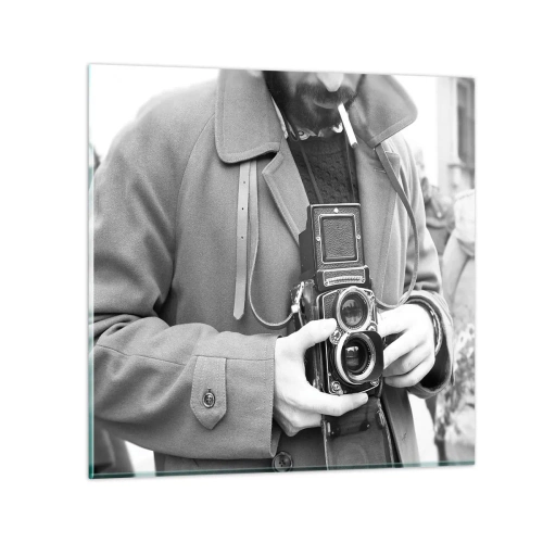 Glass picture - In Retro Style - 60x60 cm