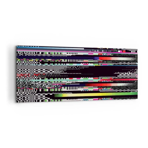 Canvas picture - Control Image of Reality - 100x40 cm