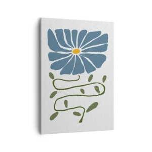 Canvas picture - Twig to Flower - 50x70 cm