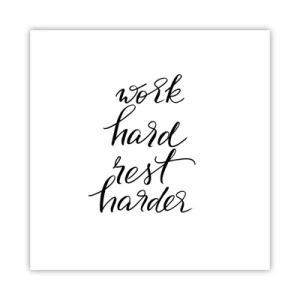 Poster - Life  Balance - 30x30 cm