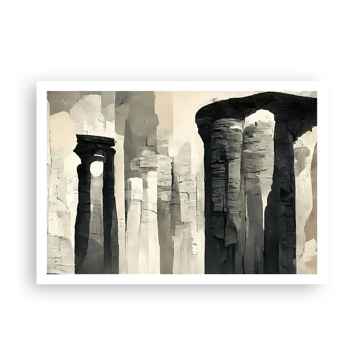 Poster - Majesty of Antiquity - 100x70 cm