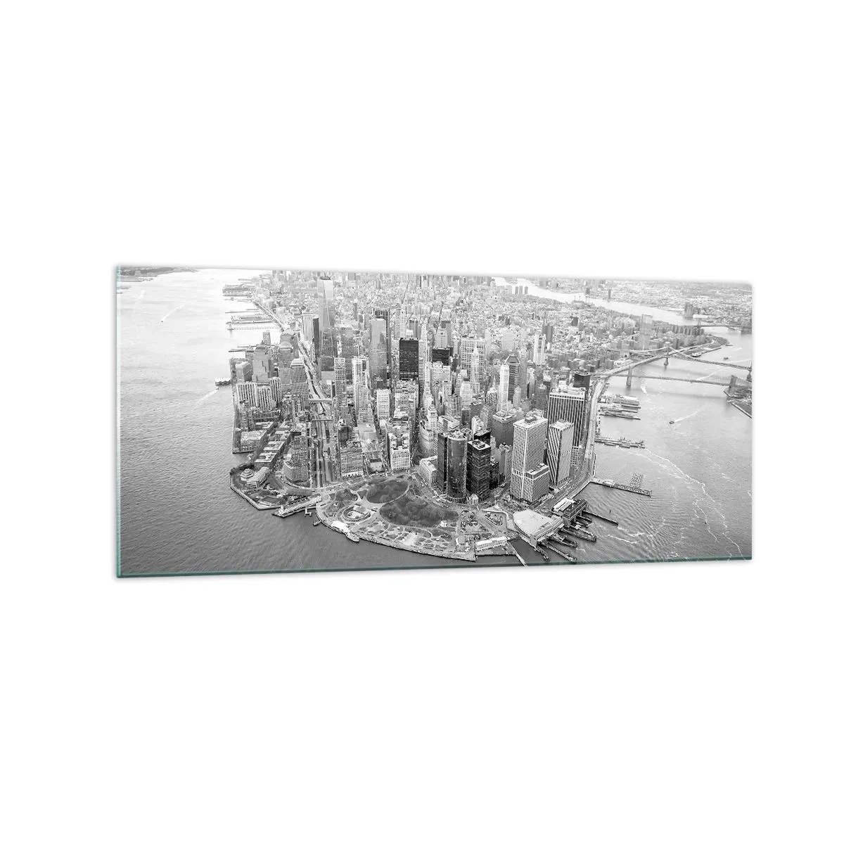 Glass picture - How Not to Love It? - 120x50 cm