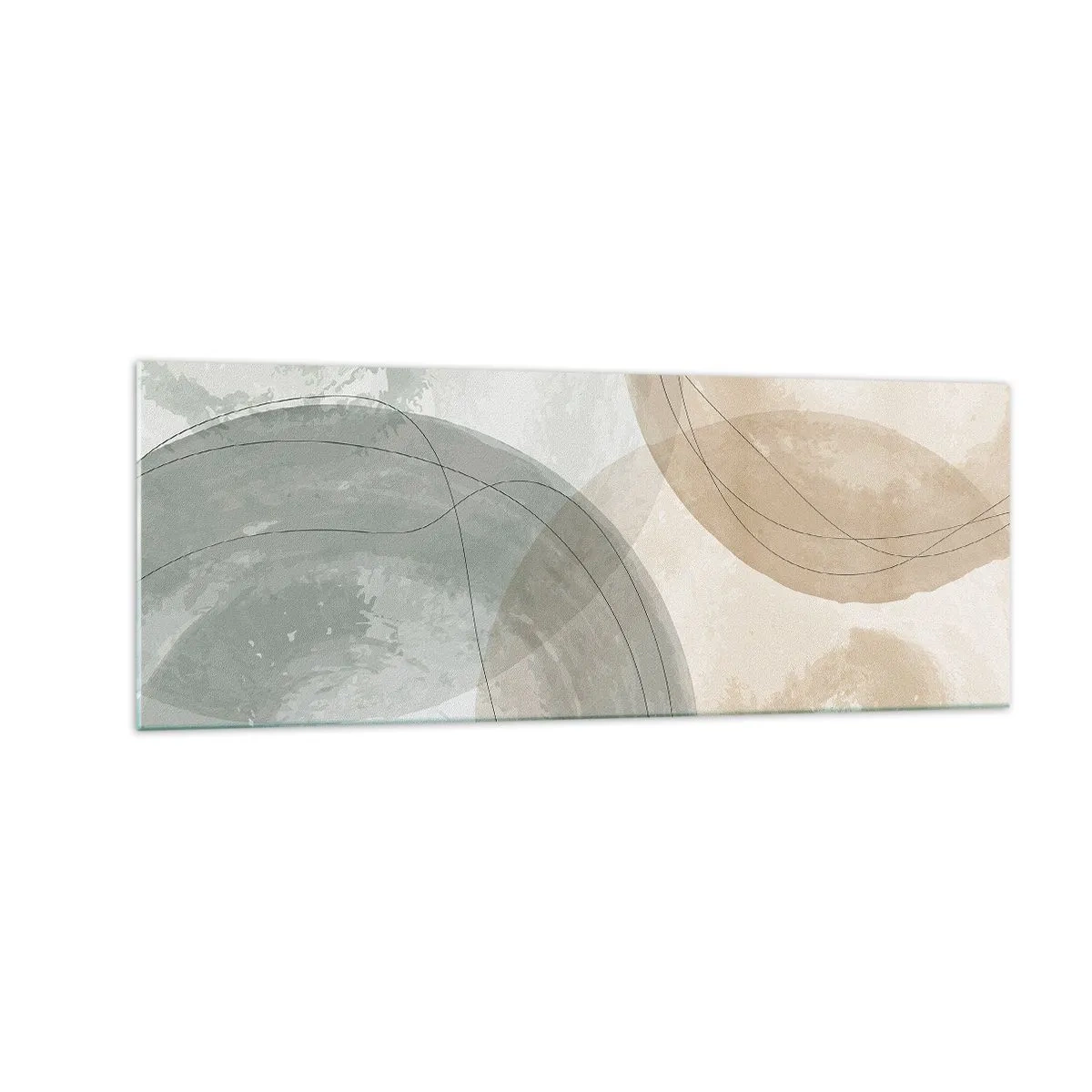 Glass picture - Permeation of Worlds - 140x50 cm