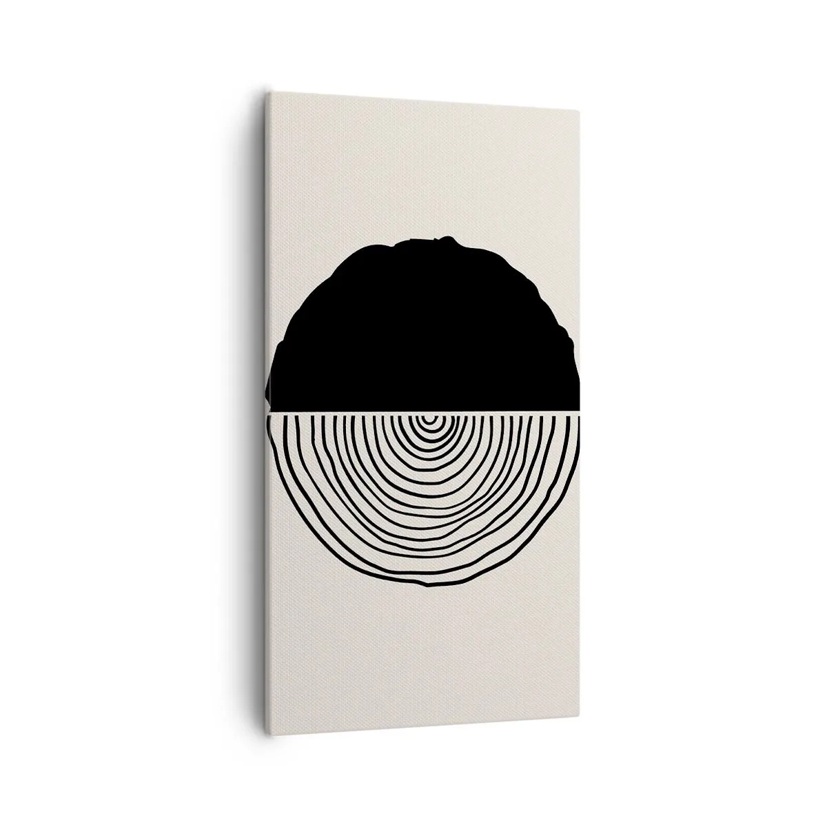 Canvas picture - Half-half - 55x100 cm