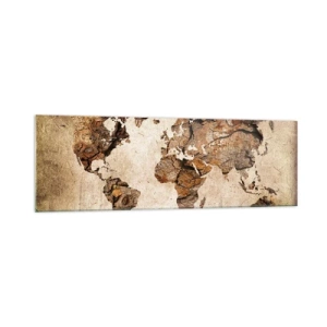 Glass picture - Discovery of the World - 160x50 cm