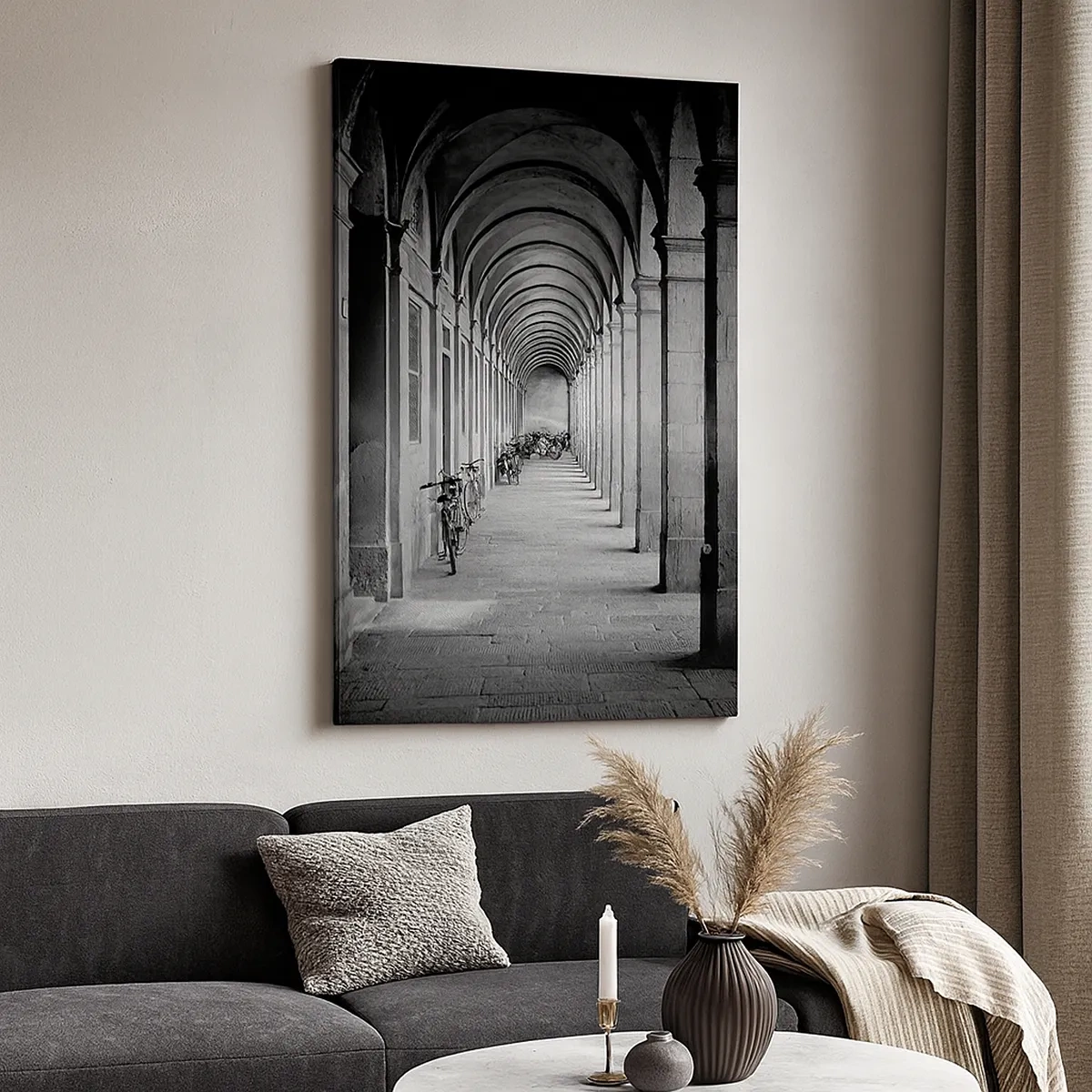 Canvas picture - Under the Arcades - 50x70 cm