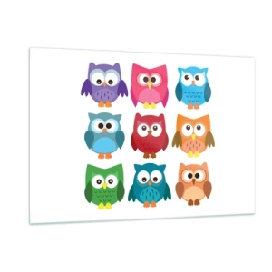 Glass picture - It Can Be Fun to Differ - 120x80 cm