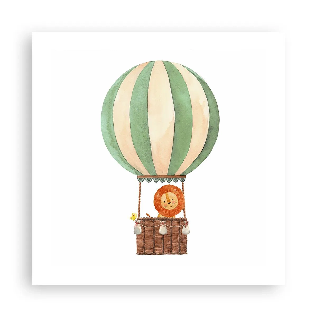 Poster - Leon's Adventures - 50x50 cm