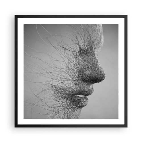 Poster in black frame - Spirit of the Wind - 60x60 cm