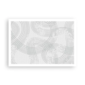 Poster - No Straight Line - 100x70 cm