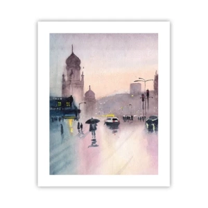 Poster - In a Rainy Fog - 40x50 cm