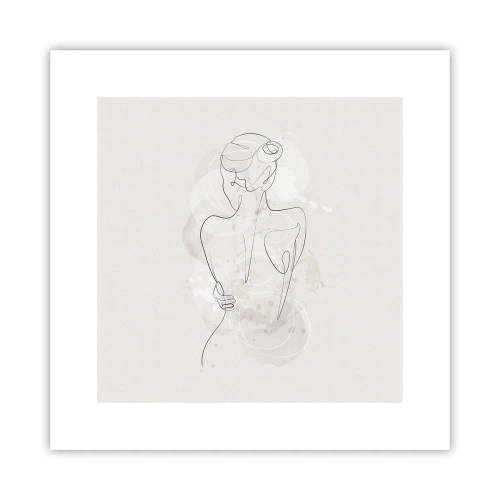 Poster - Like a Sensitive Instrument - 30x30 cm