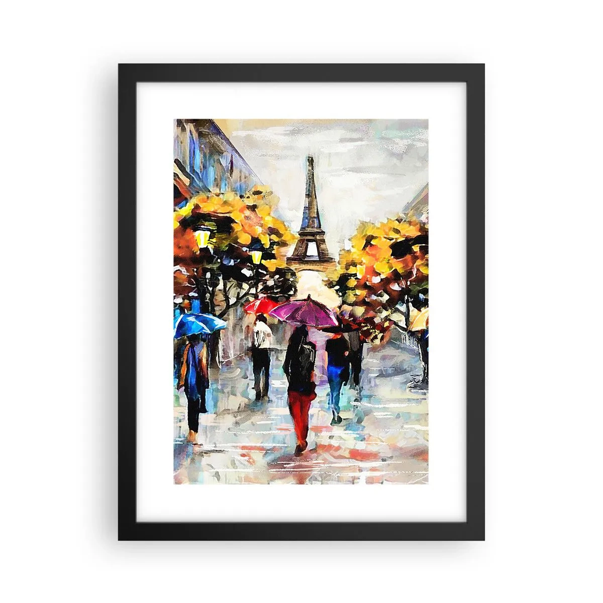 Poster in black frame - Especially Beautiful in Autumn - 30x40 cm