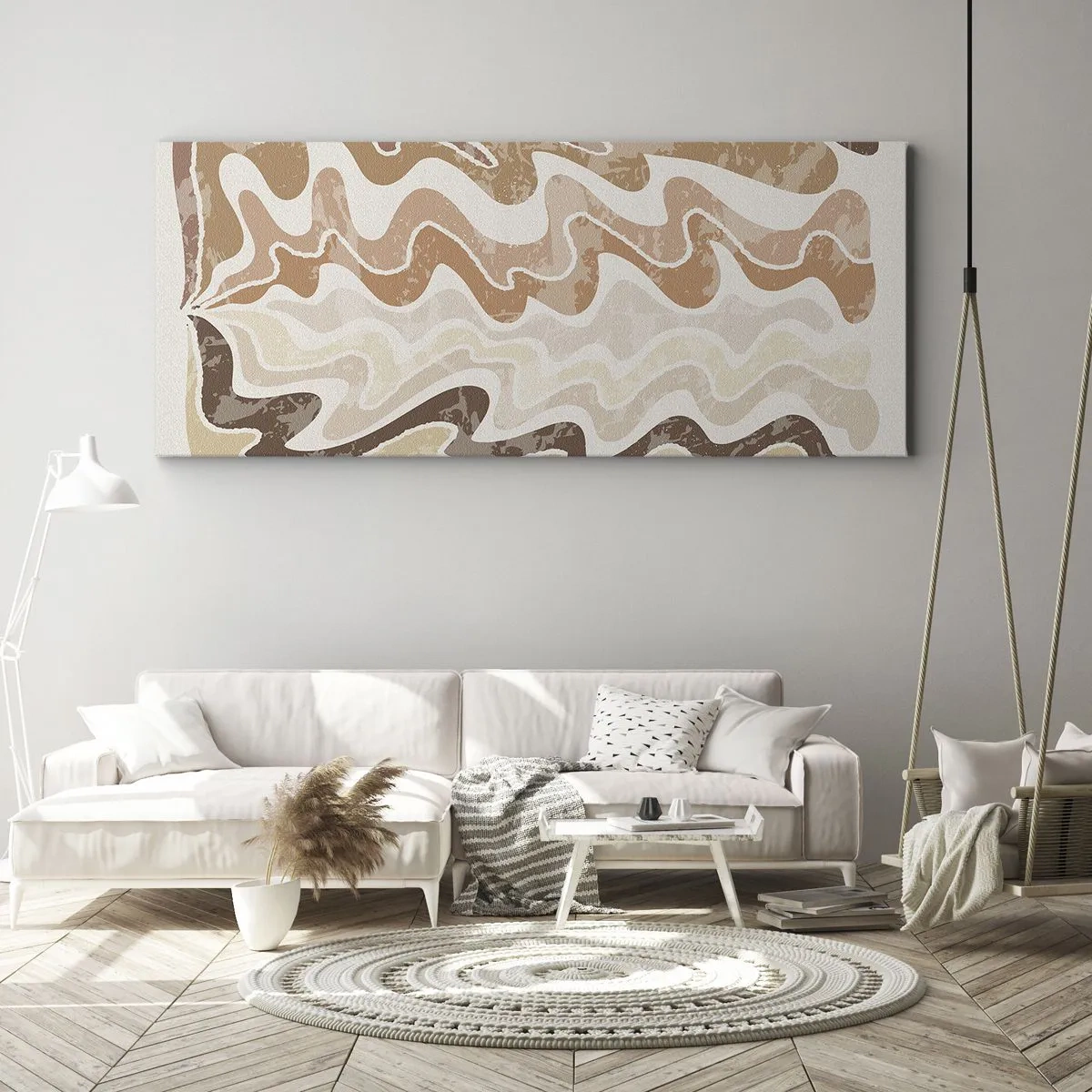 Canvas picture - Good Energy - Good Emotions - 120x50 cm