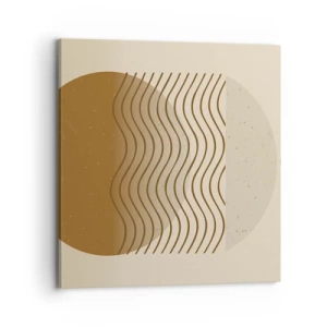 Canvas picture - About the Origin of Geometrical Figures - 70x70 cm