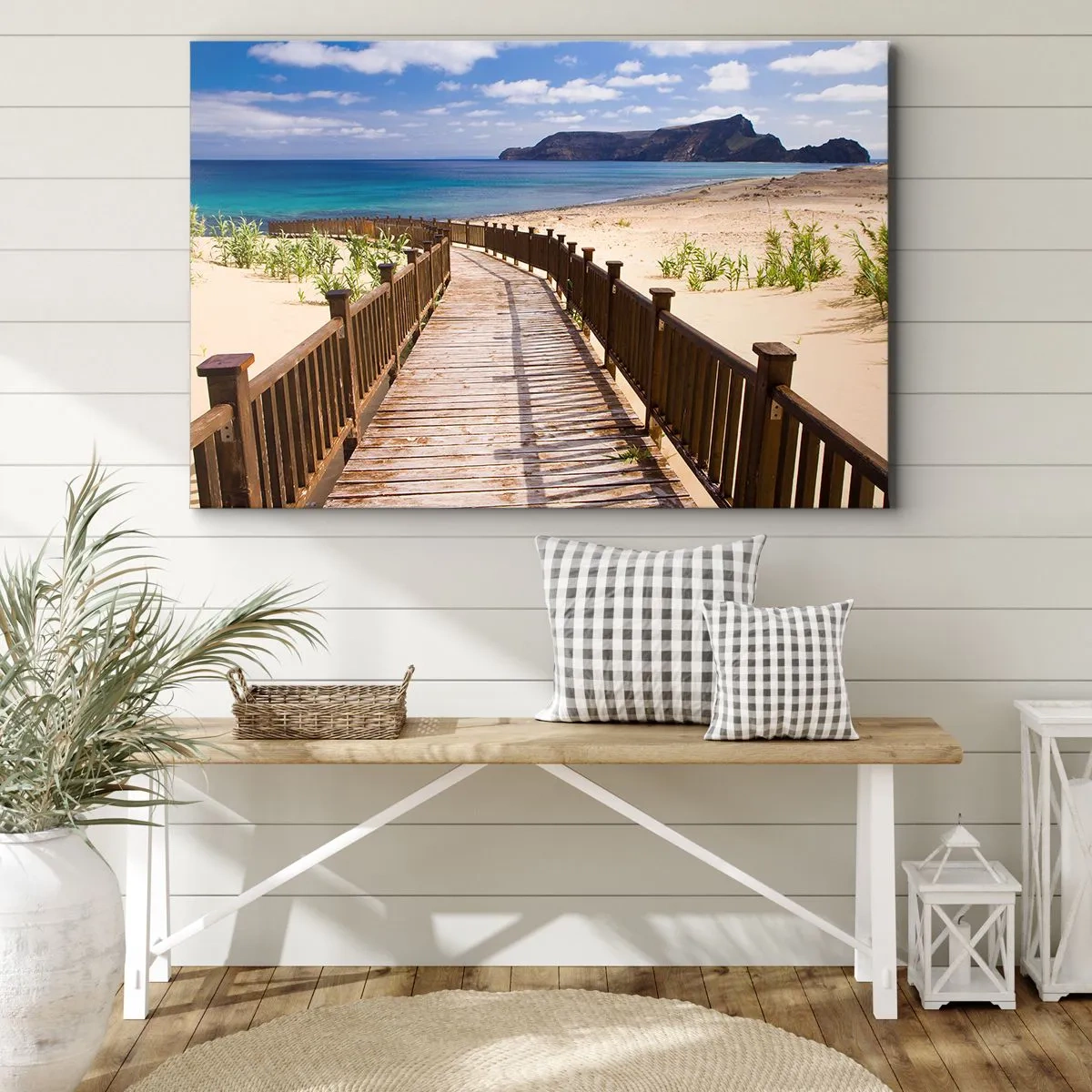 Canvas picture - Take Me to Happy Islands - 100x70 cm