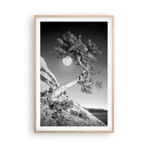 Poster in light oak frame - Winning Warrior - 61x91 cm