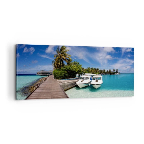 Canvas picture - So Paradise Exists - 120x50 cm